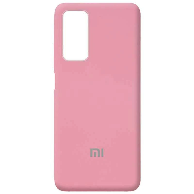 

Чохол Silicone Case з закритим низом на Xiaomi Mi 10T (Рожевий / Pink)
