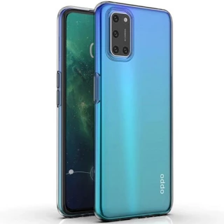 Ультратонкий силіконовий чохол 1мм на Oppo A52 / A72 / A92 фото 1 з 4