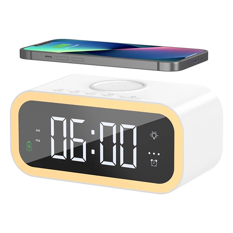 

БЗП WIWU Wi-W015 2 in 1 Time Wireless Charger (White)