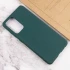 Цветной силиконовый чехол для Xiaomi Redmi Note 11E – Зеленый / Forest green. Фото 4 из 4