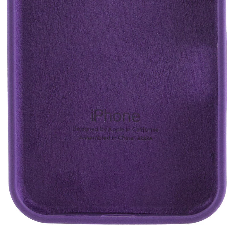 Чохол Silicone Case з закритим низом на Apple iPhone 17e (6.1") – Фіолетовий / Amethyst. Фото 6 з 6