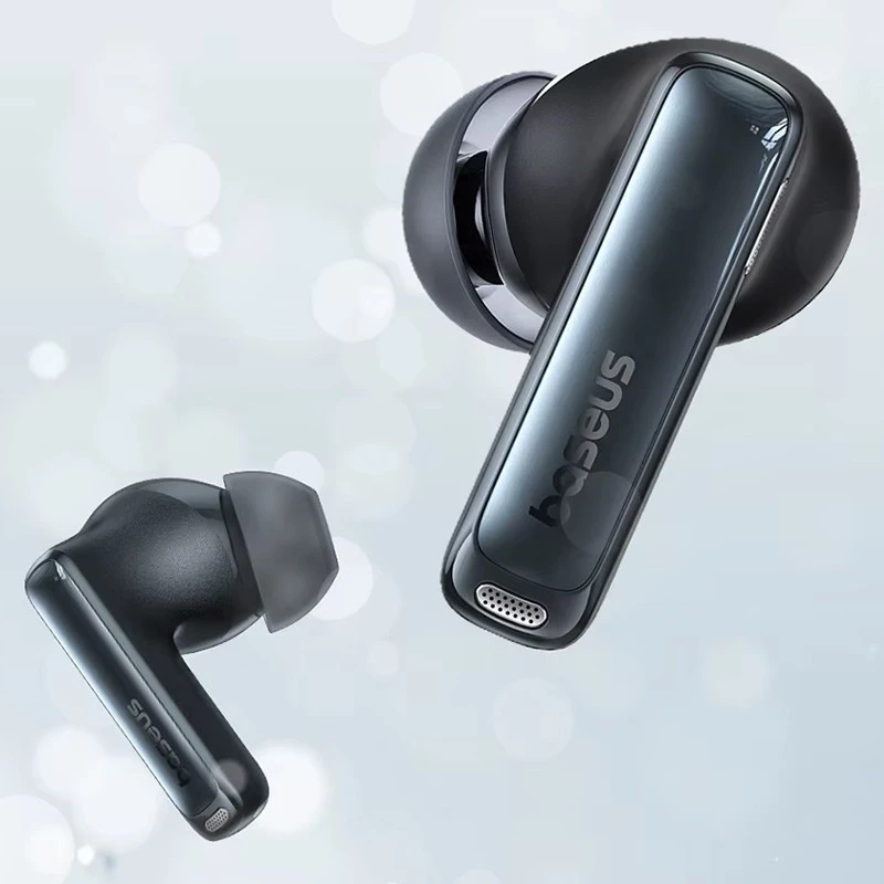 Бездротові TWS навушники Baseus OS Bowie M2s Pro (A00051801) – Cosmic Black. Фото 3 з 7