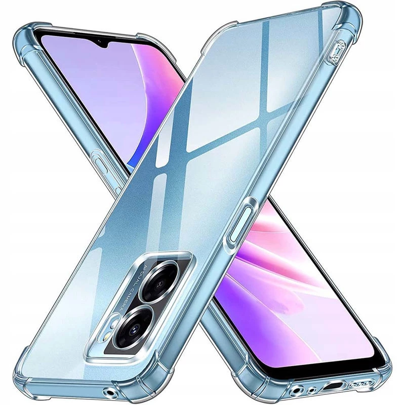 Ультратонкий силіконовий чохол GETMAN з критими бортами та камерою для Oppo A57s фото 1 з 1