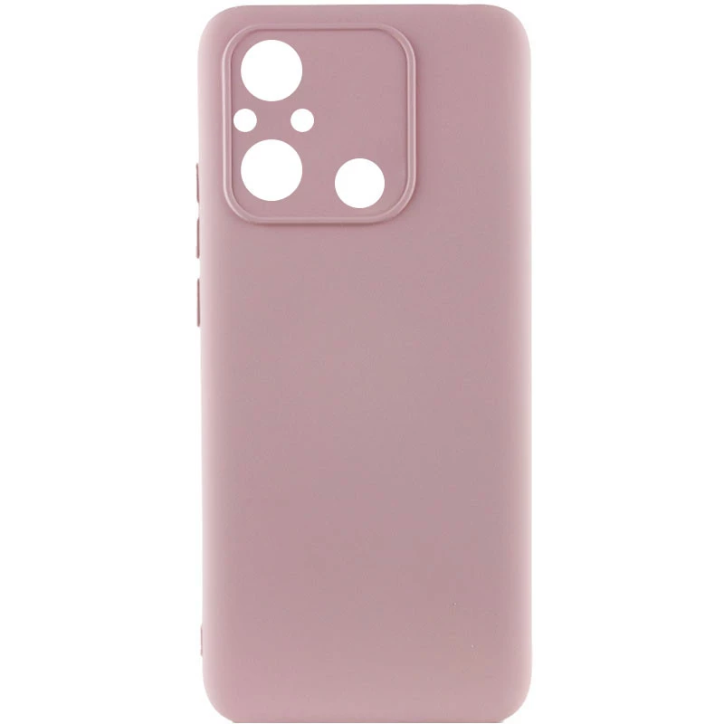 

Чехол Silicone Case Lakshmi Plus с закрытой камерой для Xiaomi Redmi 12C / Poco C55 (Розовый / Pink Sand), Рожевий / pink sand