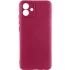 Чохол Silicone Cover Ummi Lakshmi Full Camera (AA) для Samsung Galaxy A04 – Бордовий / Marsala. Фото 1 з 2