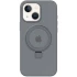 Силіконовий чохол Full Protective з кільцем-тримачем Apple iPhone 15 (6.1") – Grey. Фото 1 з 2