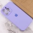 Чехол Silicone Case с защитой камеры для Apple iPhone 15 Pro Max (6.7") – Сиреневый / Dasheen. Фото 4 из 4