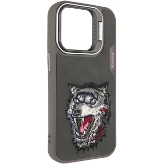 TPU+PC чехол с животными для Apple iPhone 16 фото 1 из 12