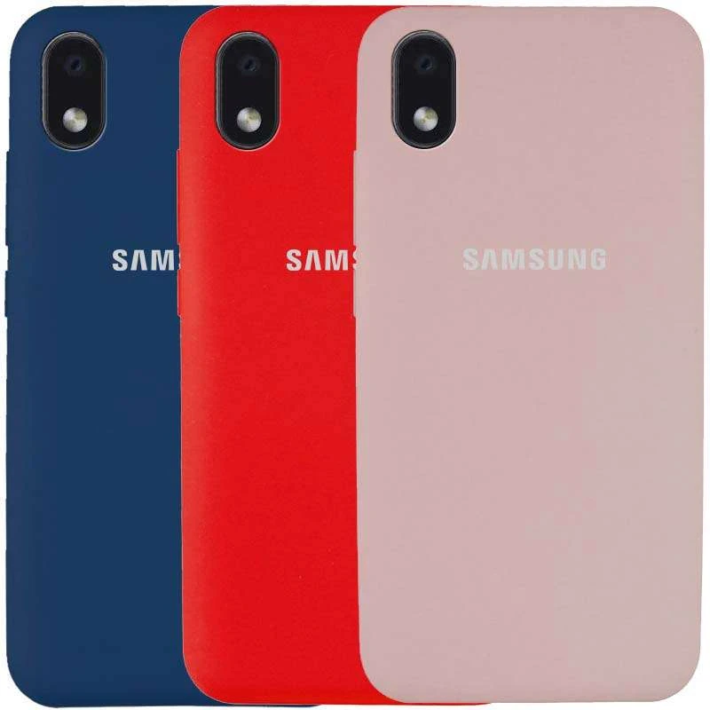 

Чохол Silicone Case з закритим низом на Samsung Galaxy M01 Core / A01 Core