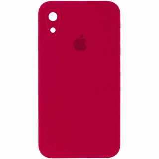 Чохол Silicone Case Square з захистом камери на Apple iPhone XR (6.1") фото 1 з 3