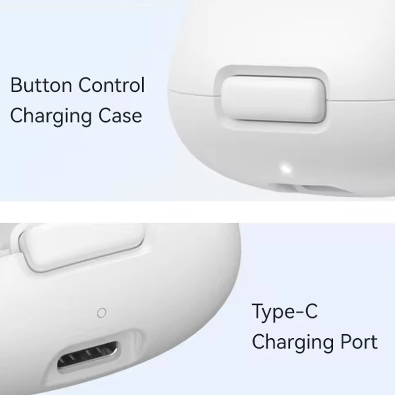 Бездротові TWS навушники Usams-ID25 ID Series BT 5.3 – White. Фото 6 з 6