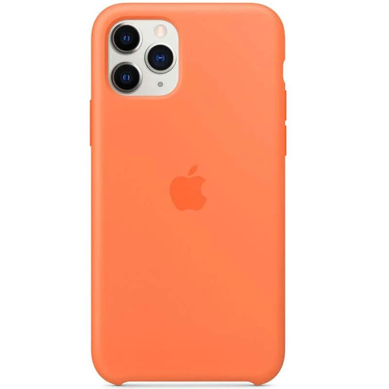 

Чохол Silicone Case Premium на Apple iPhone 11 Pro (5.8") (Помаранчевий / Vitamin C)
