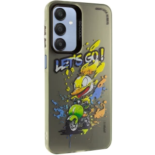 Чехол TPU+PC Street Art для Samsung Galaxy A25 5G — Let's Go