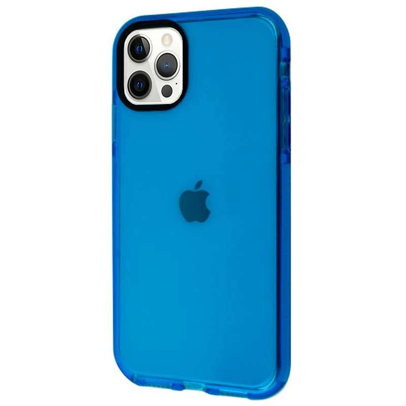 

TPU чехол Color Clear для Apple iPhone 12 Pro (6.1") (Blue)