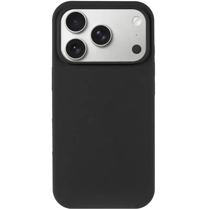 Чехол Silk Full Protective (AA) NO LOGO для Apple iPhone 17 Pro (6.3") – Черный / Black. Фото 3 из 7