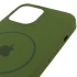 Чехол Silicone Armor Max with MagSafe для Apple iPhone 11 Pro Max (6.5") – Зеленый / Dark Olive. Фото 9 из 10