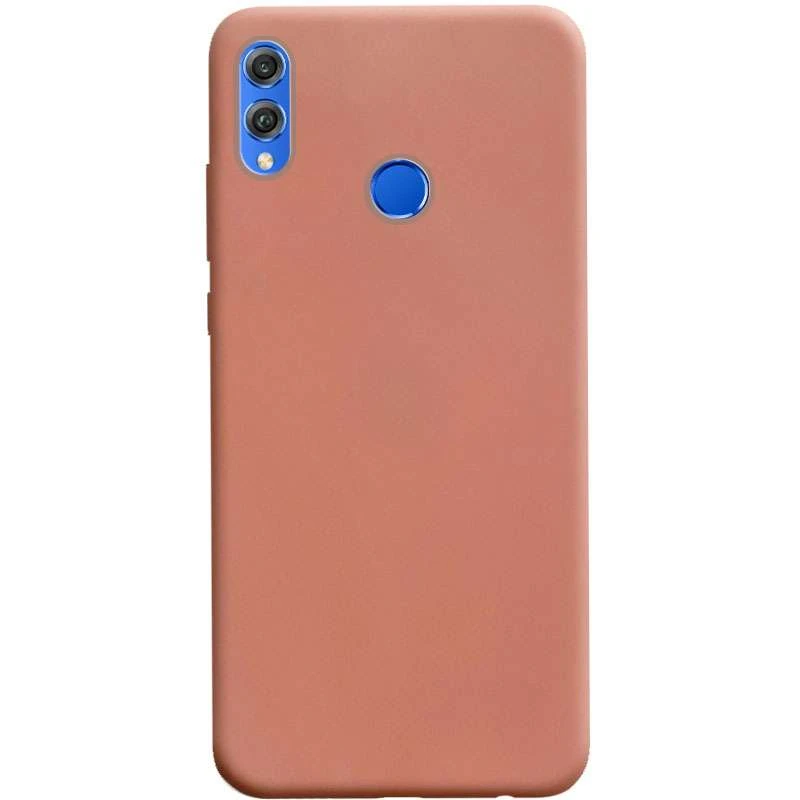 

Кольоровий силіконовий чохол на Huawei Honor 8X (Rose Gold)