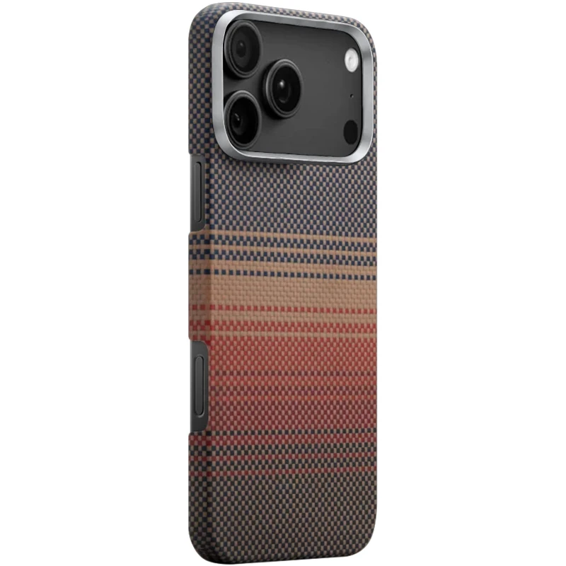 Чехол PC Carbon Protection Slim with MagSafe для Apple iPhone 17 Pro (6.3") – Red. Фото 1 из 2