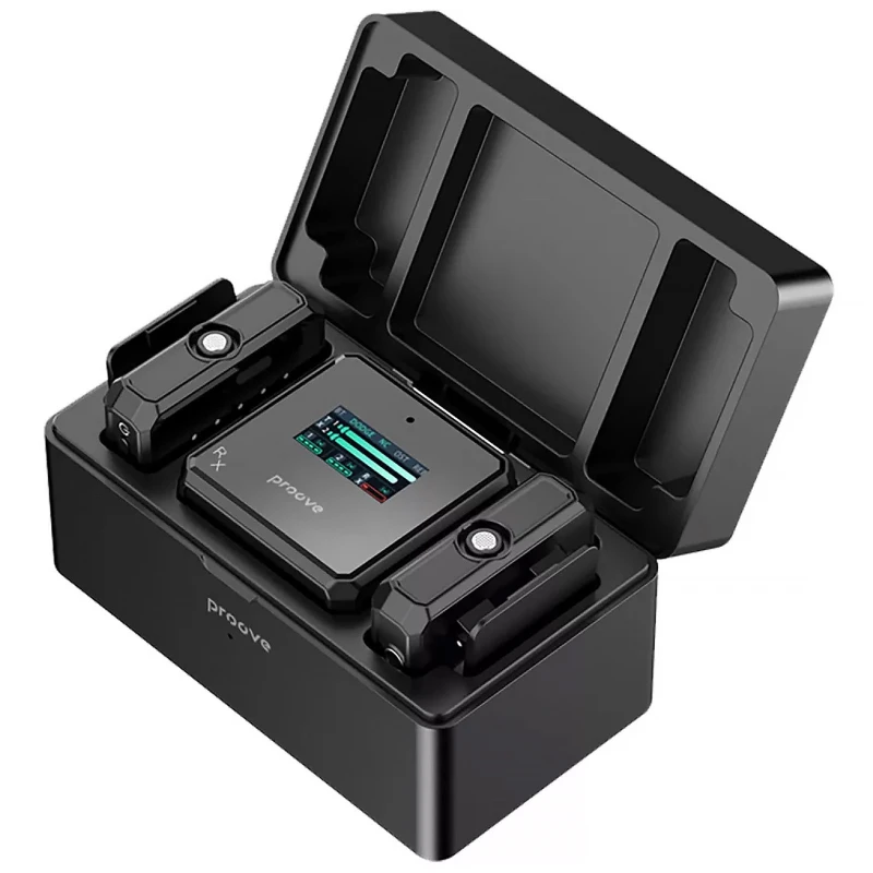 Петличний бездротовий мікрофон Proove Forum – Black. Фото 1 з 7