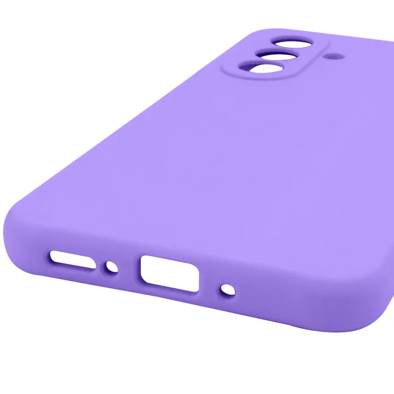 Чохол Silicone Case Lakshmi Premium із закритою камерою для Samsung Galaxy A56 5G – Бузковий / Dasheen. Фото 8 з 20