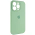 Чехол Silicone Case с защитой камеры для Apple iPhone 15 Pro (6.1") – Зеленый / Pistachio. Фото 2 из 6
