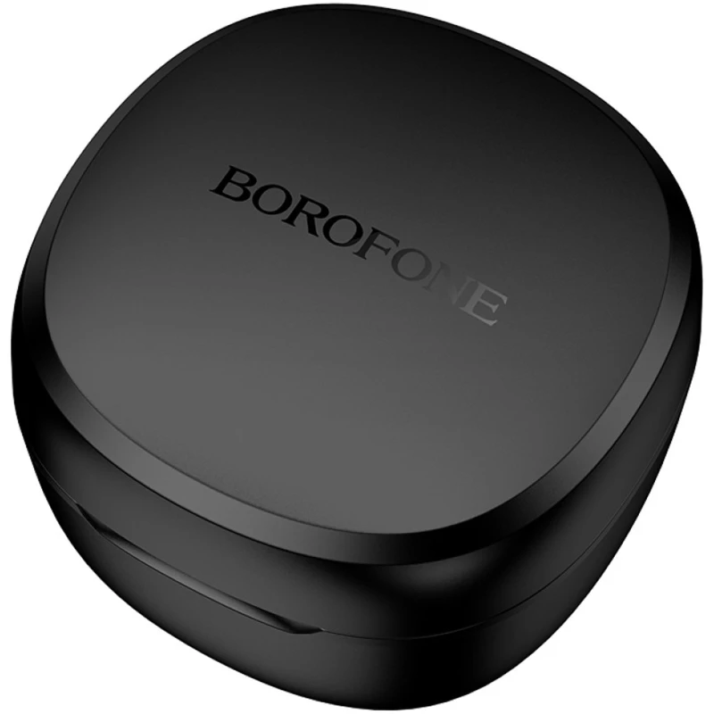 Бездротові навушники TWS Borofone BW97 Clear – Black. Фото 4 з 4