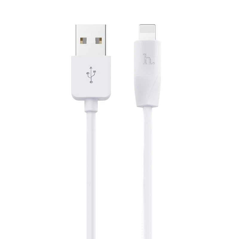 

Дата кабель Hoco X1 Rapid USB to Lightning (2m) (Белый), Білий