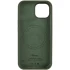 Чохол Silicone Armor Max with MagSafe для Apple iPhone 15 (6.1") – Зелений / Cyprus Green. Фото 5 з 7