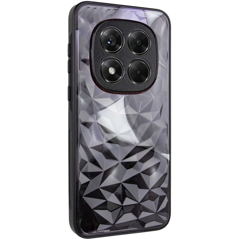 TPU+PC чохол Prisma BubbleGum для Xiaomi Redmi Note 14 Pro 4G – 3D Grey. Фото 1 з 5