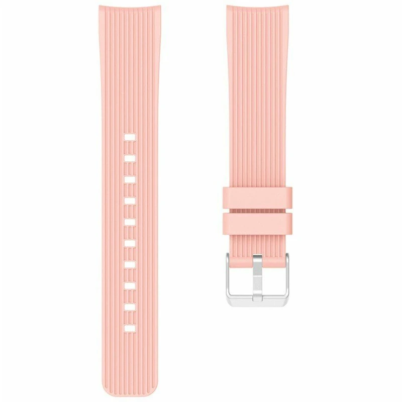 

Ремешок Silicone Stripe для Xiaomi Amazfit/Samsung 20 mm (Розовый / Pink), Рожевий / pink