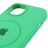 Чохол Silicone Armor Max with MagSafe для Apple iPhone 15 Plus (6.7") – Зелений / Spearmint. Фото 5 з 6