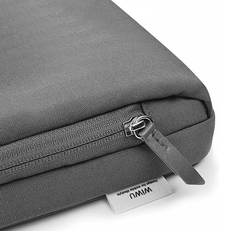 Сумка для ноутбука WIWU ORA Sleeve 14" – Серый. Фото 3 из 5