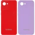 Чехол Silicone Case с закрытым низом и защитой камеры для Realme C30 фото 2 из 2