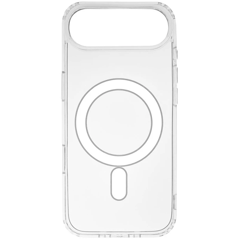 Прозрачный TPU чехол с MagSafe на Apple iPhone 17 Air (6.5") – Clear. Фото 10 из 11