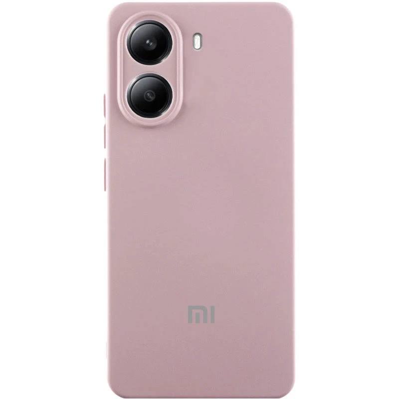 Силиконовый чехол Cover Lakshmi с защитой камеры для Xiaomi Poco X7 Pro – Розовый / Pink Sand. Фото 1 из 4