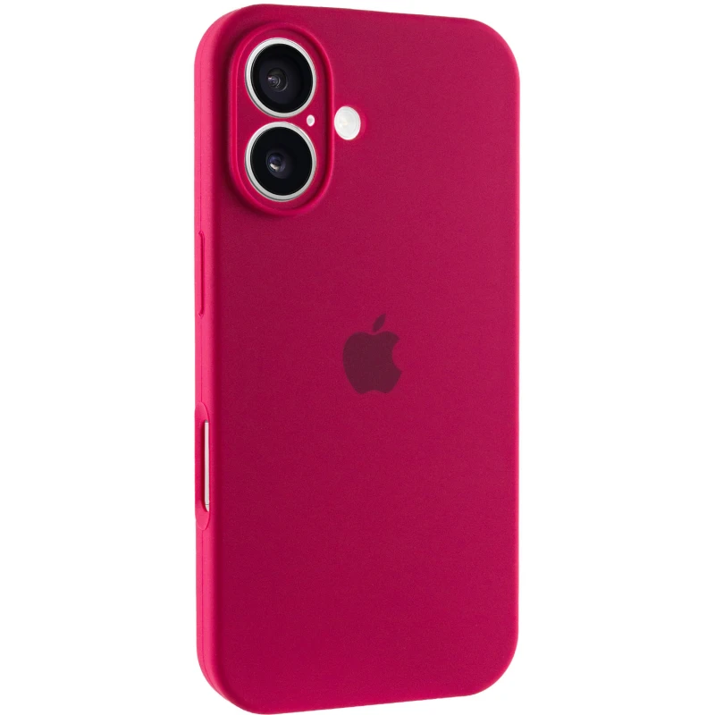 Чохол Silicone Case з захистом камери на Apple iPhone 17 (6.3") – Червоний / Rose Red. Фото 1 з 3