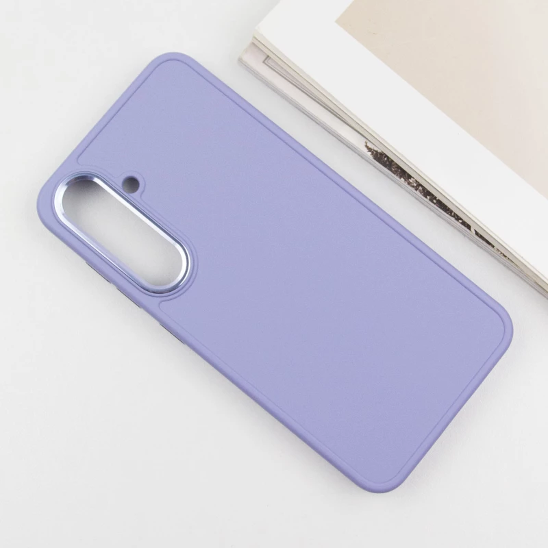 TPU чохол Bonbon з металевими кнопками на Samsung Galaxy S23+ – Бузковий / Dasheen. Фото 5 з 14