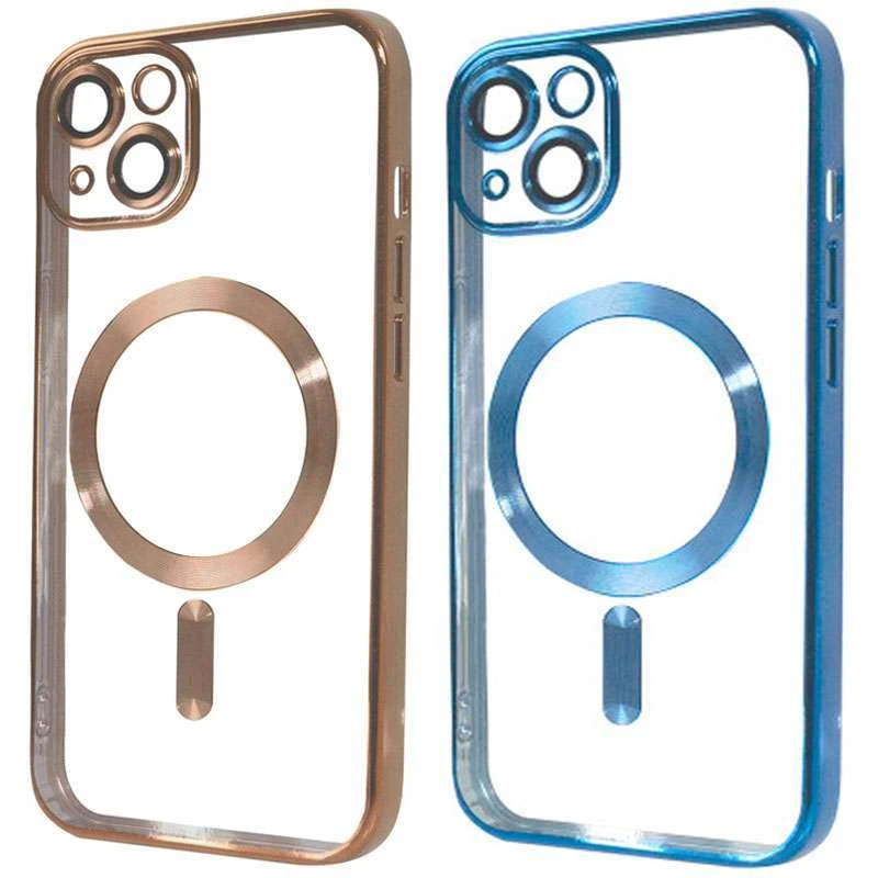 

Хромовий TPU чохол з MagSafe на Apple iPhone 14 (6.1")