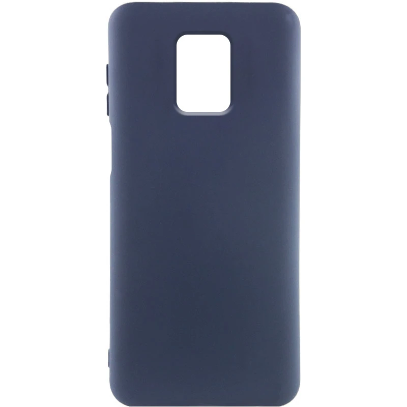 Чохол Silicone Case Lakshmi Elit на Xiaomi Redmi Note 9s / Note 9 Pro / Note 9 Pro Max – Синій / Midnight Blue. Фото 2 з 7