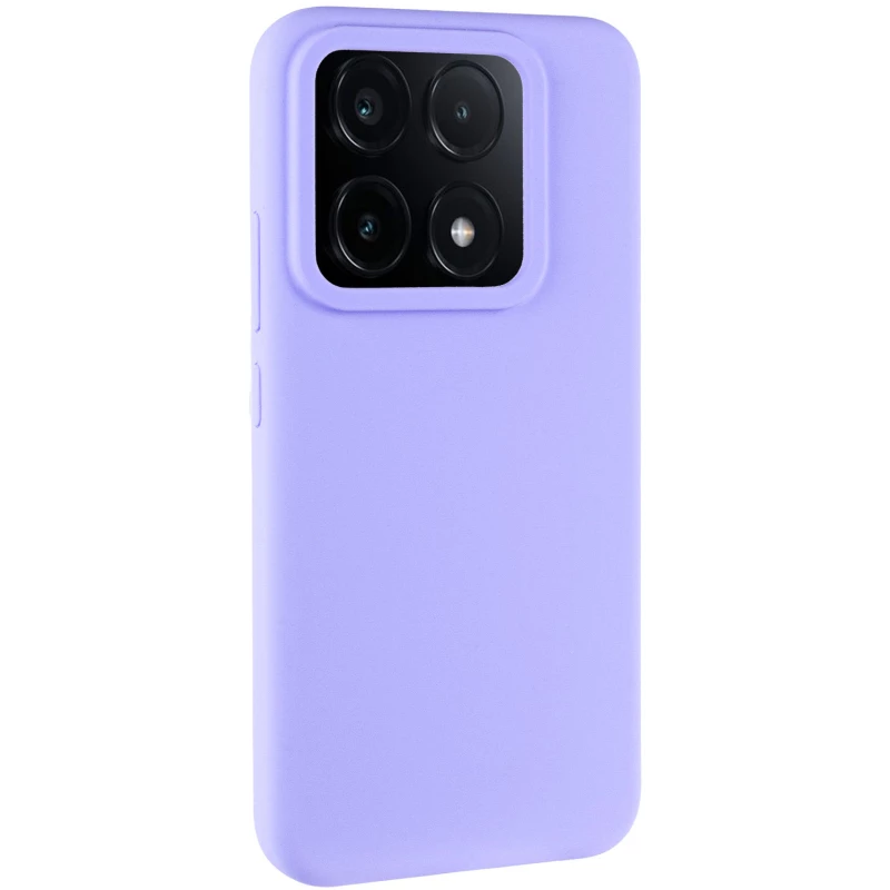 Чехол Silicone Case Lakshmi Premium на Xiaomi Redmi Note 13 Pro 5G – Сиреневый / Dasheen. Фото 3 из 15