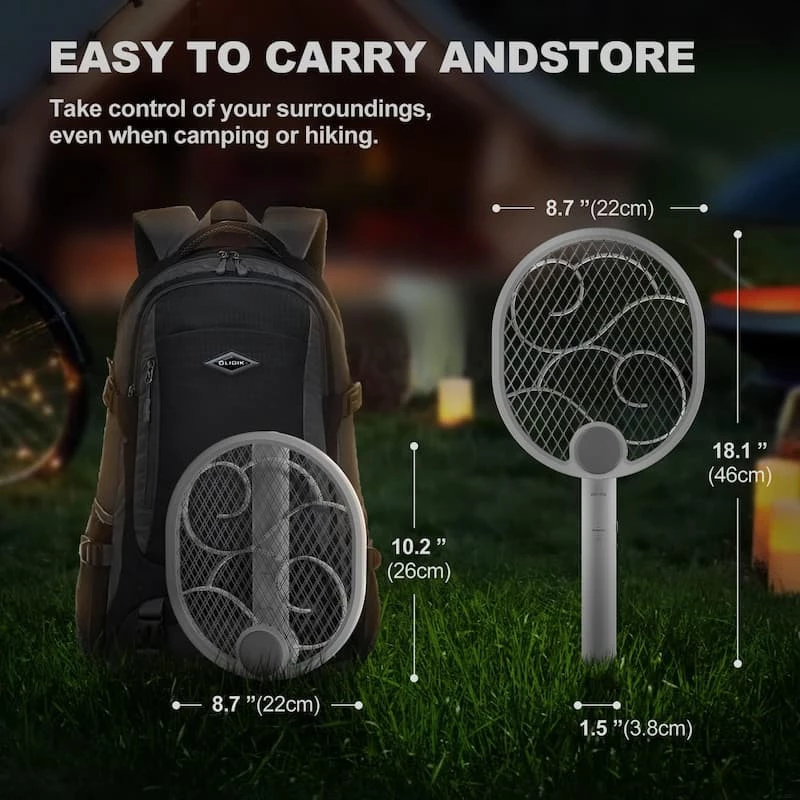 Ловушка для насекомых с UV подсветкой WD-956 Rechargeable 1200 mAh – White. Фото 3 из 8