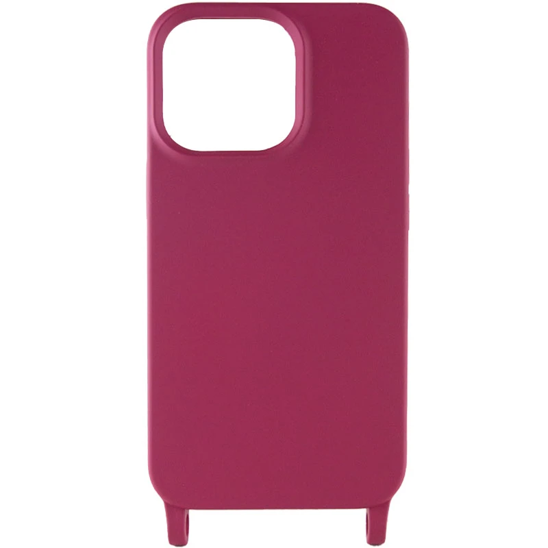 Чохол TPU two straps California на Apple iPhone 12 – Червоний / Rose Red. Фото 2 з 6
