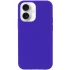 Чохол з закритим низом Silicone Case на Apple iPhone 16 – Фіолетовий / Ultra Violet. Фото 1 з 4