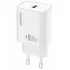 СЗУ Amaya E75D PD20W (1USB-C) – White. Фото 1 из 2