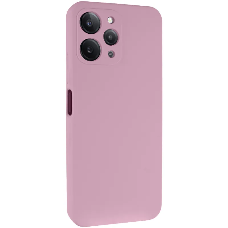 Чохол Silicone Case Lakshmi Premium із закритою камерою для Xiaomi Redmi 12 – Рожевий / Rose Pink. Фото 1 з 1