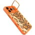 Чохол TPU+PC Wild Leopard with MagSafe and Lens для Apple iPhone 17 Pro Max (6.9") – Orange. Фото 2 з 4