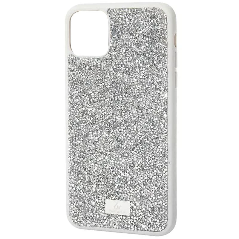 

TPU чехол Bling World Rock Diamond для Apple iPhone 15 Pro Max (6.7") (Серебряный), Срібний