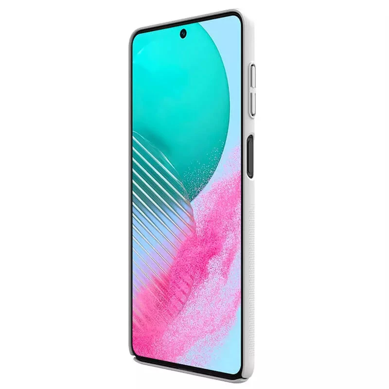 Пластикова накладка Nillkin Frost на Samsung Galaxy M54 5G – Білий. Фото 5 з 7