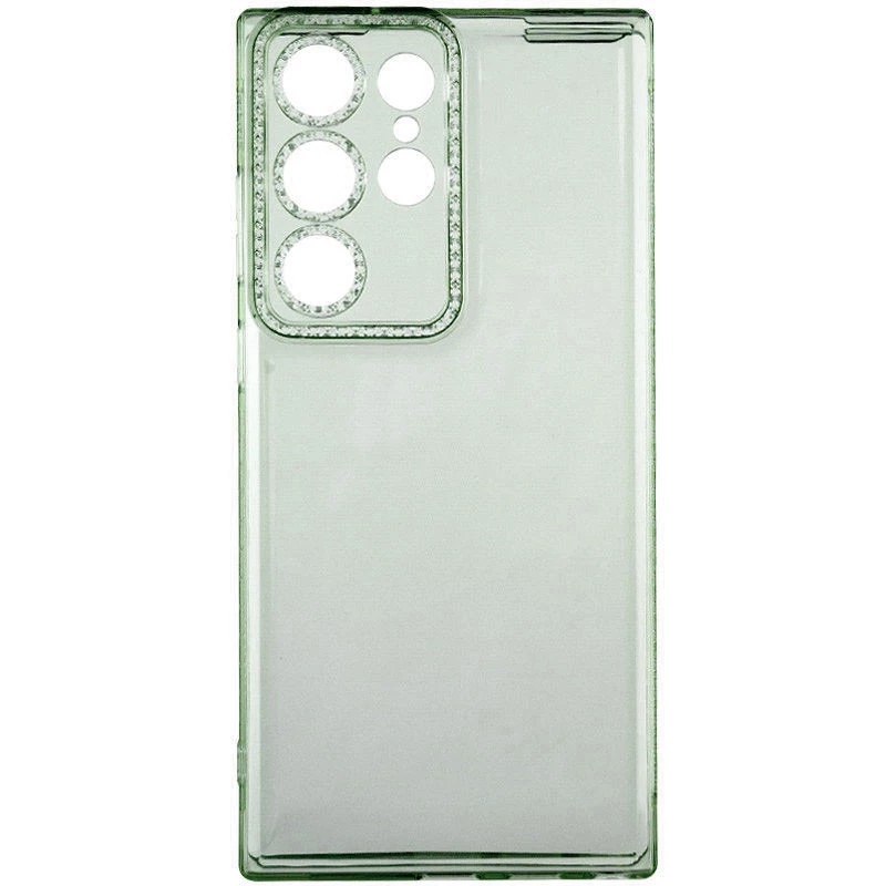 Силіконовий чохол з візерунком на Samsung Galaxy S23 Ultra – Зелений. Фото 3 з 3