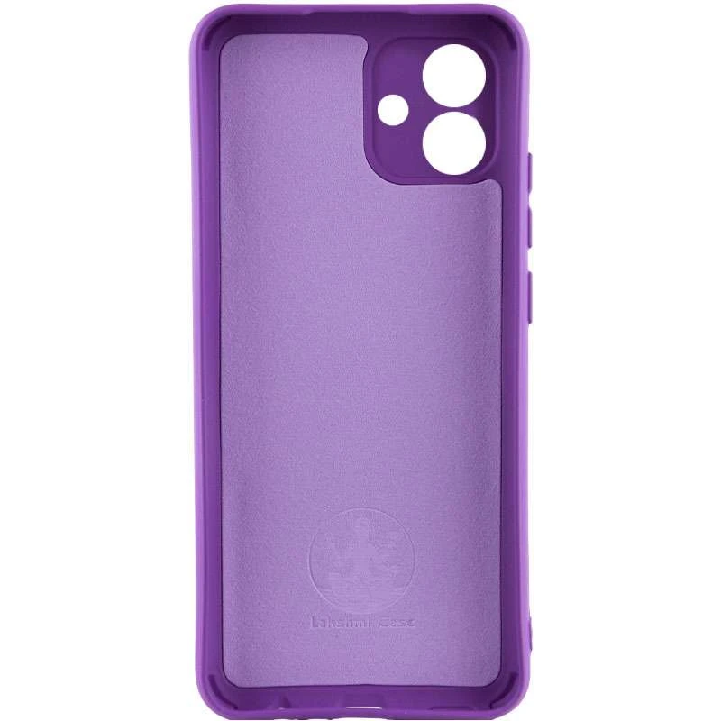 Чохол Silicone Case Lakshmi з закритою камерою на Samsung Galaxy A04e – Фіолетовий / Purple. Фото 2 з 4